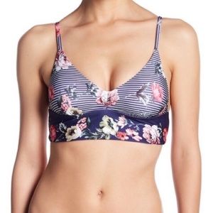 Isabella Rose floral print bikini top